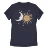 Juniors' Moon And Sun Colorful Portrait Graphic Tee -Adidas shop 5139652