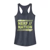 Juniors' Nerf Nation Neon Splatter Tank Top