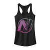 Juniors' Nerf N Gradient Comic Style Logo Tank Top