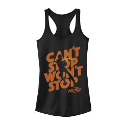 Juniors' Nerf "Can't Stop Won't Stop" Silhouette Tank Top