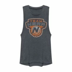 Juniors' Nerf "Team Nerf" Logo Muscle Tank Top