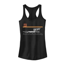 Juniors' "Nerf Nation" Tag Tank Top