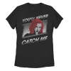 Juniors' Marvel Black Widow "You'll Never Catch Me" Tee -Adidas shop 5146524