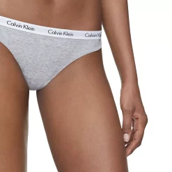 Women's Calvin Klein Carousel 3-Pack Thong Panty Set QD3587 -Adidas shop 5163124 ALT3