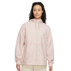 Women's Nike Essential Repel Woven Jacket -Adidas shop 5163951 Pink Oxford