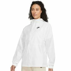 Women's Nike Essential Repel Woven Jacket -Adidas shop 5163951 White