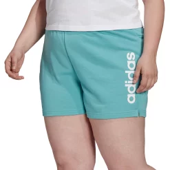 Plus Size adidas French Terry Shorts -Adidas shop 5164222 Mint Tone White