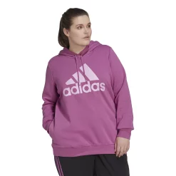 Plus Size adidas Graphic Fleece Hoodie -Adidas shop 5164334 Semi Pulse Lilac