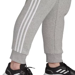 Plus Size adidas 3-Stripe Fleece Joggers -Adidas shop 5164353 ALT3