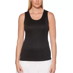 Women's Grand Slam Tennis Solid Tank Top
