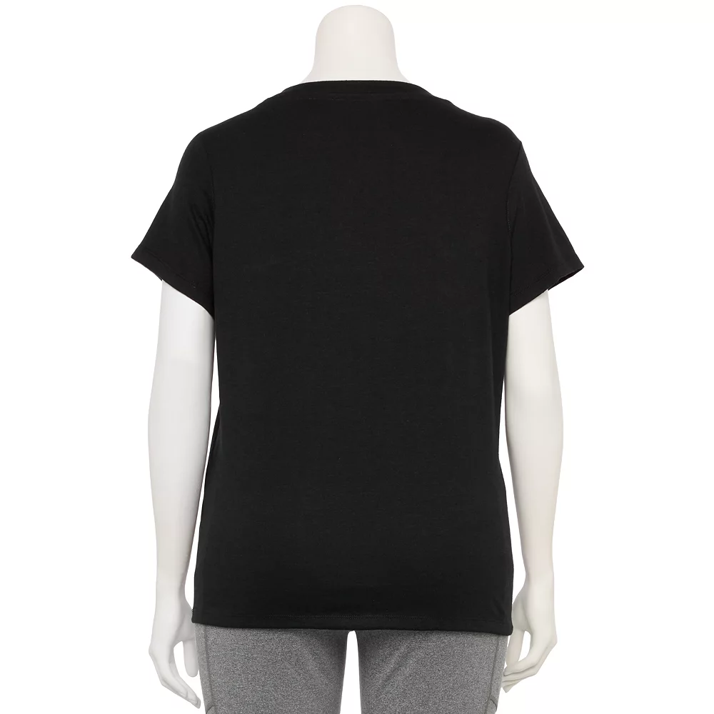 Plus Size Champion® Powerblend V-Neck Tee 10 Plus Size Champion® Powerblend V-Neck Tee - Image 8