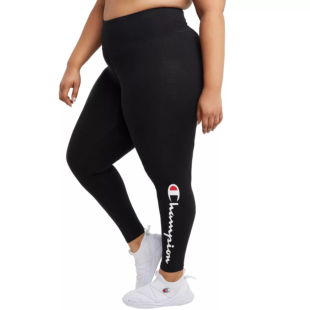 Plus Size Champion® Authentic High-Waisted Leggings 7 Plus Size Champion® Authentic High-Waisted Leggings - Image 5