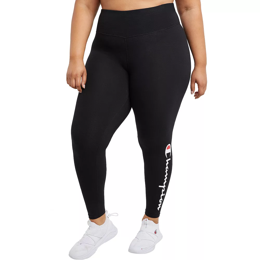 Plus Size Champion® Authentic High-Waisted Leggings 3 Plus Size Champion® Authentic High-Waisted Leggings