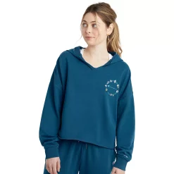 Women's Champion® Campus French Hoodie -Adidas shop 5168811 Fresh Teal