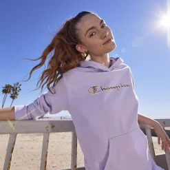 Women's Champion® Midweight Jersey Hoodie -Adidas shop 5168815 ALT3