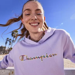 Women's Champion® Midweight Jersey Hoodie -Adidas shop 5168815 ALT4