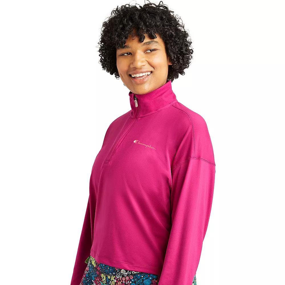 Women's Champion® Soft Touch Quarter-Zip Pullover 9 Women's Champion® Soft Touch Quarter-Zip Pullover - Image 7