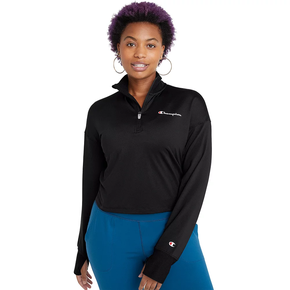 Women's Champion® Soft Touch Quarter-Zip Pullover 6 Women's Champion® Soft Touch Quarter-Zip Pullover - Image 4