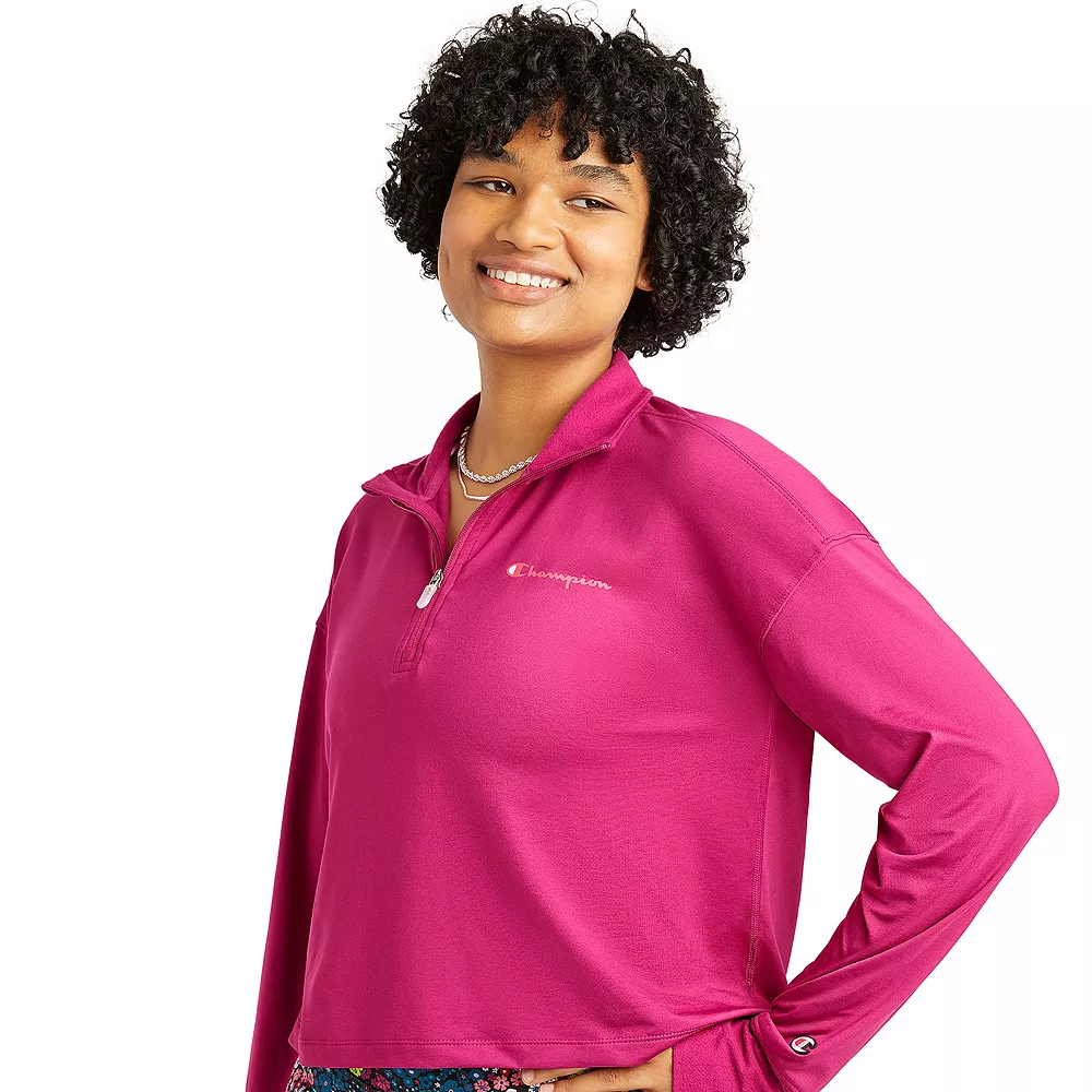 Women's Champion® Soft Touch Quarter-Zip Pullover 5 Women's Champion® Soft Touch Quarter-Zip Pullover - Image 3