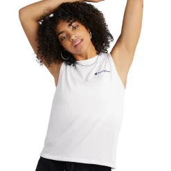 Women's Champion® Powerblend Muscle Tank -Adidas shop 5168880 White