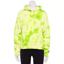 Women's Champion® Tie-Dye Relaxed Fleece Hoodie -Adidas shop 5172632 Crush Dye Sweet Green
