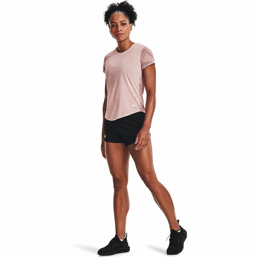Women's Under Armour Streaker Jacquard Tee 6 Women's Under Armour Streaker Jacquard Tee - Image 4