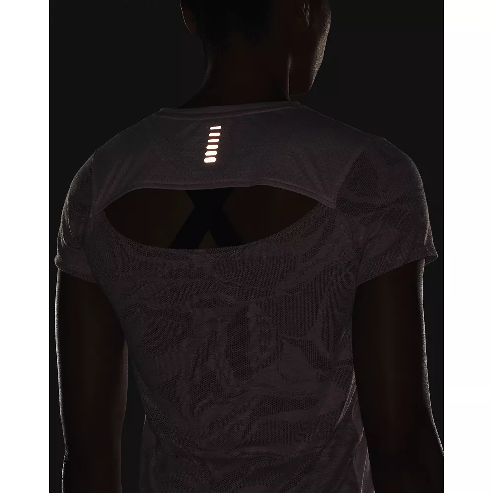 Women's Under Armour Streaker Jacquard Tee 7 Women's Under Armour Streaker Jacquard Tee - Image 5