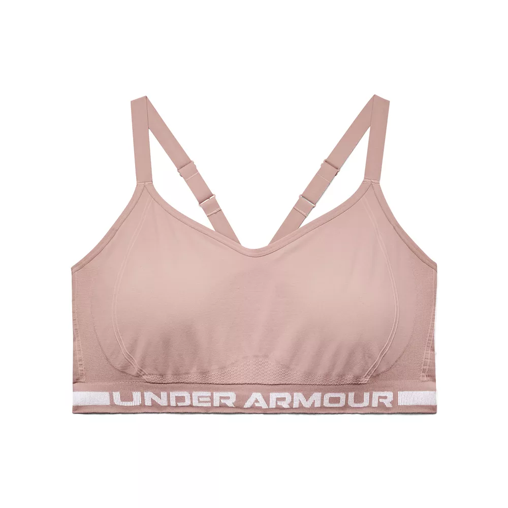 Plus Size Under Armour Seamless Low-Impact Longline Sports Bra 8 Plus Size Under Armour Seamless Low-Impact Longline Sports Bra - Image 6