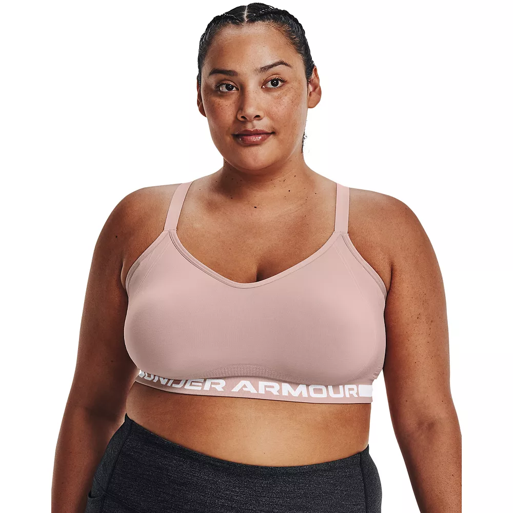 Plus Size Under Armour Seamless Low-Impact Longline Sports Bra 3 Plus Size Under Armour Seamless Low-Impact Longline Sports Bra