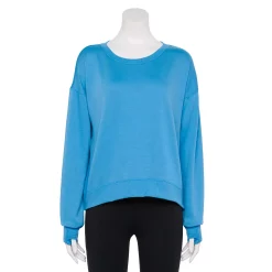 Women's Tek Gear® Stretch Fleece Crewneck Sweatshirt 19 Women's Tek Gear® Stretch Fleece Crewneck Sweatshirt -Adidas shop 5181941 Beyond Blue