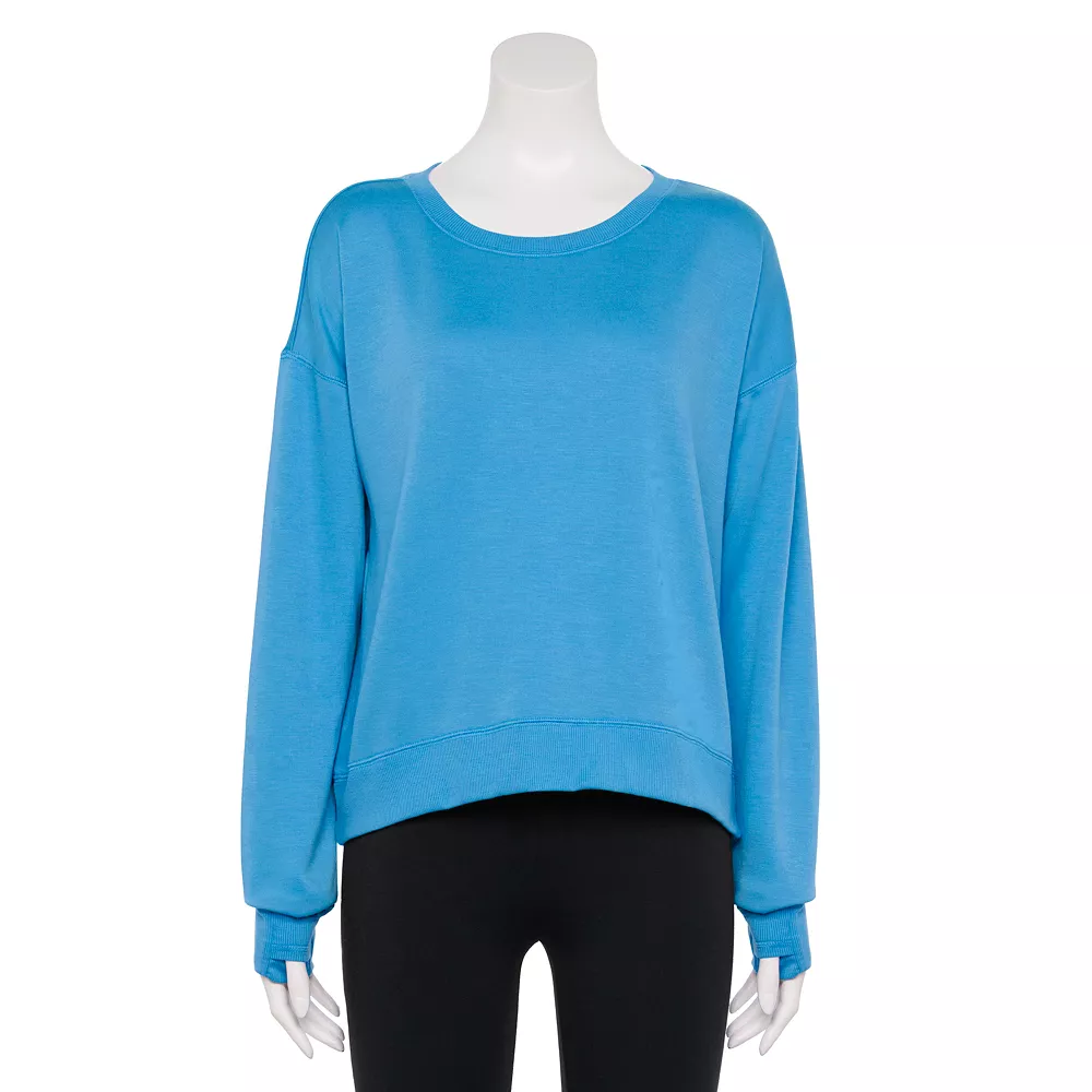 Women's Tek Gear® Stretch Fleece Crewneck Sweatshirt 10 Women's Tek Gear® Stretch Fleece Crewneck Sweatshirt - Image 8