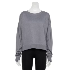 Women's Tek Gear® Stretch Fleece Crewneck Sweatshirt 18 Women's Tek Gear® Stretch Fleece Crewneck Sweatshirt -Adidas shop 5181941 Smokey Slate