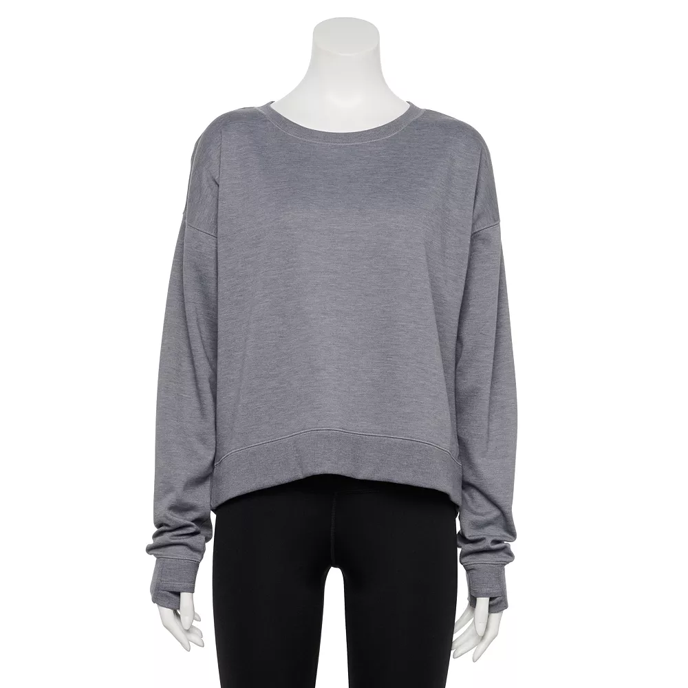 Women's Tek Gear® Stretch Fleece Crewneck Sweatshirt 9 Women's Tek Gear® Stretch Fleece Crewneck Sweatshirt - Image 7