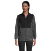 Women's Lands' End Grid Fleece Jacket 1 Women's Lands' End Grid Fleece Jacket -Adidas shop 5182902 Charcoal