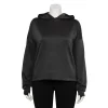 Plus Size Tek Gear® Stretch Fleece Hoodie -Adidas shop 5187105 Black