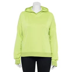 Plus Size Tek Gear® Stretch Fleece Hoodie 6 Plus Size Tek Gear® Stretch Fleece Hoodie -Adidas shop 5187105 Green Romantica