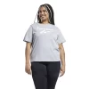 Plus Size Reebok Identity Big Logo Tee