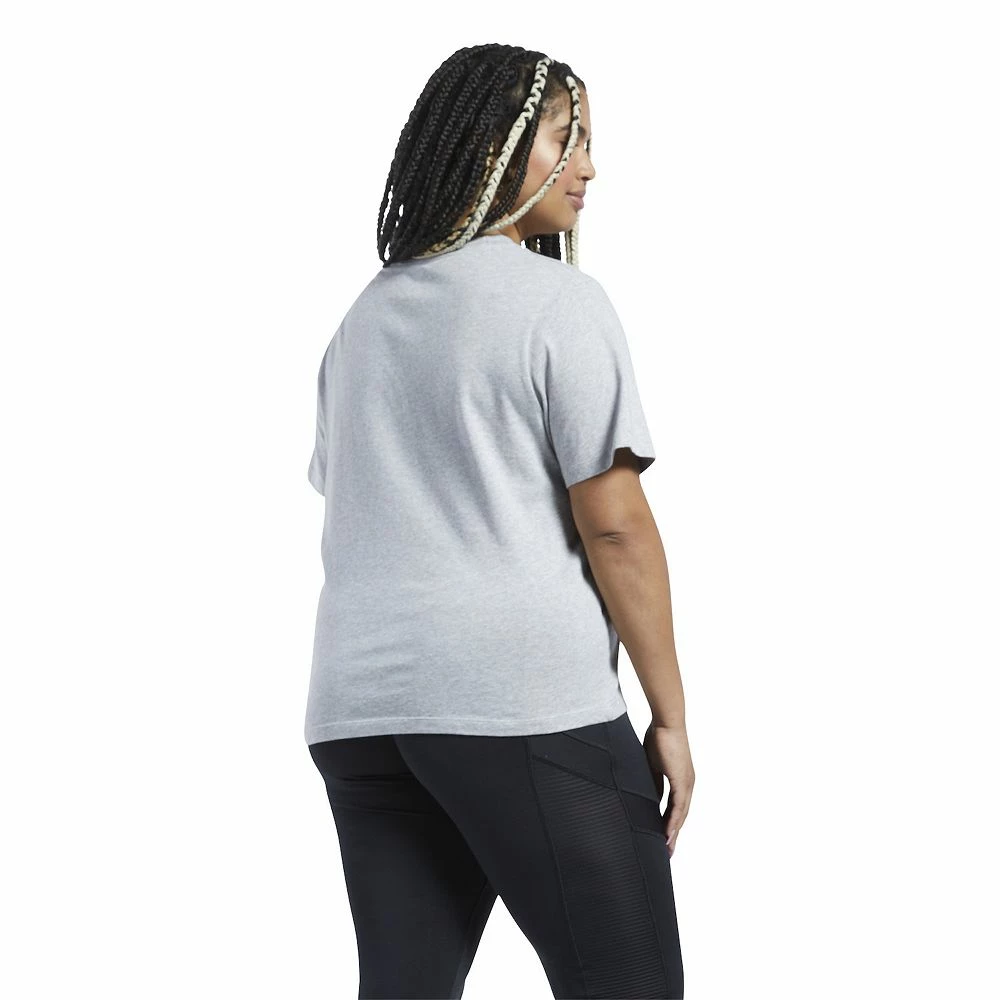Plus Size Reebok Identity Big Logo Tee 4 Plus Size Reebok Identity Big Logo Tee - Image 2