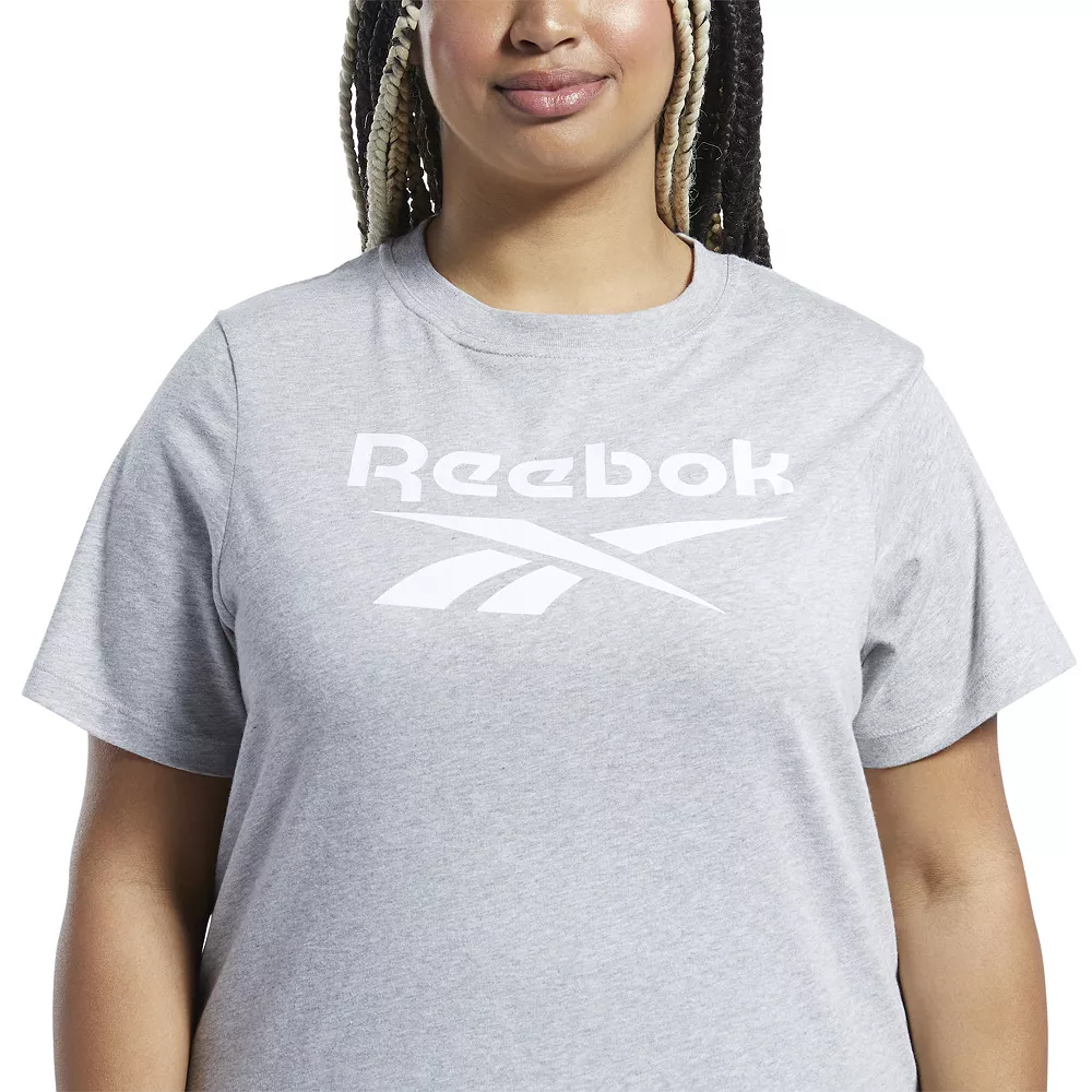 Plus Size Reebok Identity Big Logo Tee 5 Plus Size Reebok Identity Big Logo Tee - Image 3