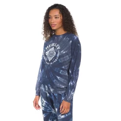 Juniors' Hurley Boyfriend Crew Fleece Pullover -Adidas shop 5190339 ALT2