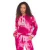 Juniors' Hurley Tie Dye Cropped Boyfriend Hoodie -Adidas shop 5190368