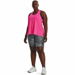 Plus Size Under Armour HeatGear® Printed 8-Inch Bike Shorts -Adidas shop 5191339 ALT2