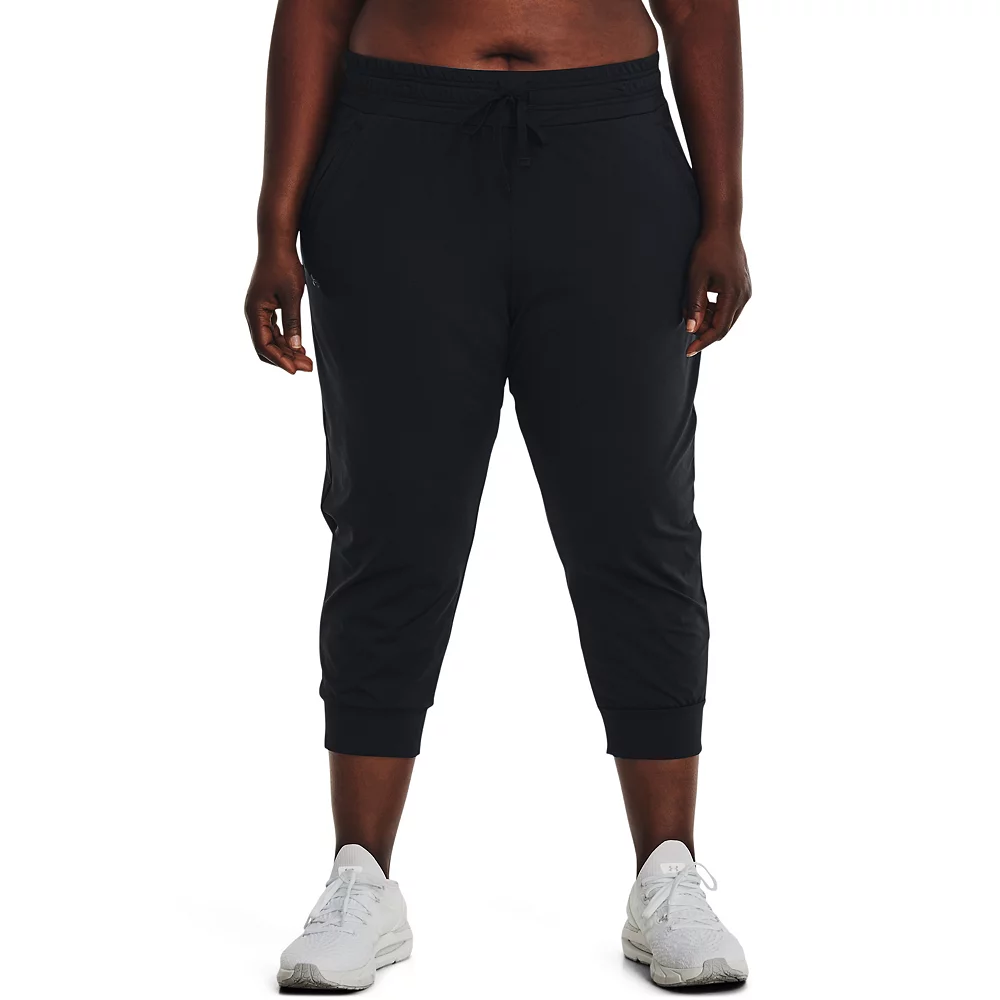 Plus Size Under Armour HeatGear® No-Slip Waistband Capris 3 Plus Size Under Armour HeatGear® No-Slip Waistband Capris