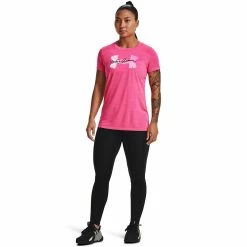 Women's Under Armour Tech™ Twist Script Logo Tee 16 Women's Under Armour Tech™ Twist Script Logo Tee -Adidas shop 5192241 ALT2