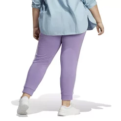Plus Size adidas 3-Stripe Jersey Joggers 15 Plus Size adidas 3-Stripe Jersey Joggers -Adidas shop 5199281 ALT