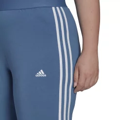 Plus Size adidas Essential 3-Stripe Leggings -Adidas shop 5199326 ALT2