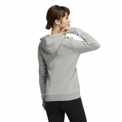 Women's adidas Essentials Fleece Full-Zip Hoodie 8 Women's adidas Essentials Fleece Full-Zip Hoodie -Adidas shop 5199404 ALT