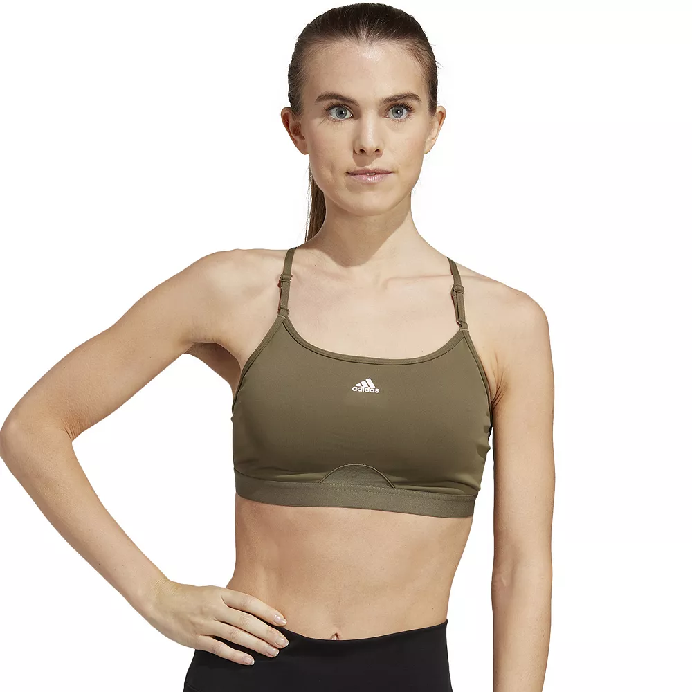 Adidas Aeroreact Training Light-Support Padded Sports Bra 3 Adidas Aeroreact Training Light-Support Padded Sports Bra