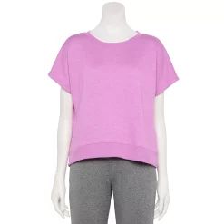 Women's Tek Gear® Stretch Fleece Top -Adidas shop 5208389 Luminous Pink