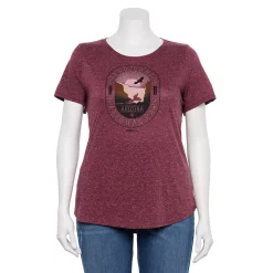 Plus Size Sonoma Goods For Life® National Parks Graphic Tee -Adidas shop 5212613 Grand Canyon Dark Pink